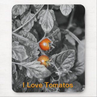 cherry tomato mouse pad