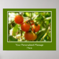Cherry Tomatoes On The Vine Personalized