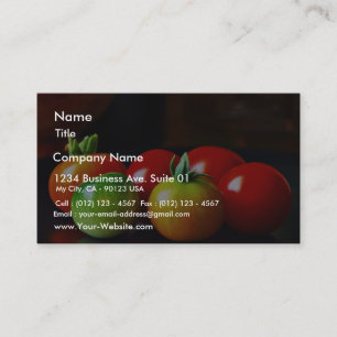 Cherry Tomatos Business Card
