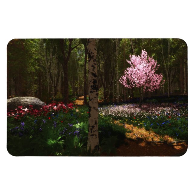 Cherry Tree Concerto Flexible Magnet (Horizontal)