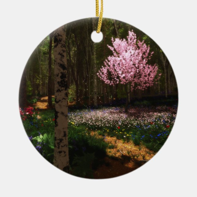 Cherry Tree Concerto Ornament (Front)