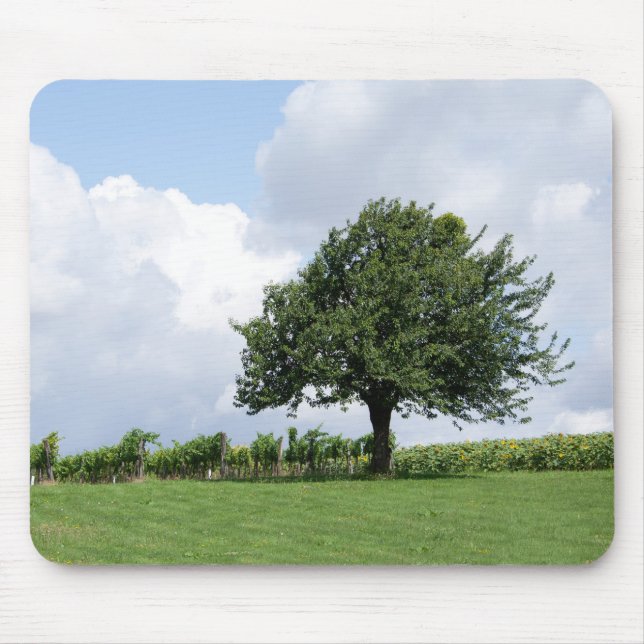 Cherry Tree In Summer Mouse Mat (Front)