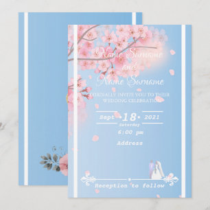 Cherry tree invitation