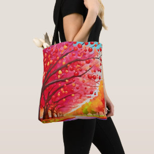 Cherry Tree Lane Tote Bag