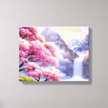 "Cherry Trees on the Riverbank I"