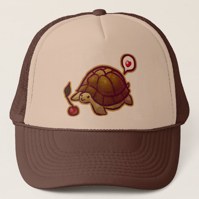 Cherry Turtle Trucker Hat (Front)