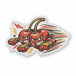Cherry Twin Striker — Vintage Retro Duo Fighter