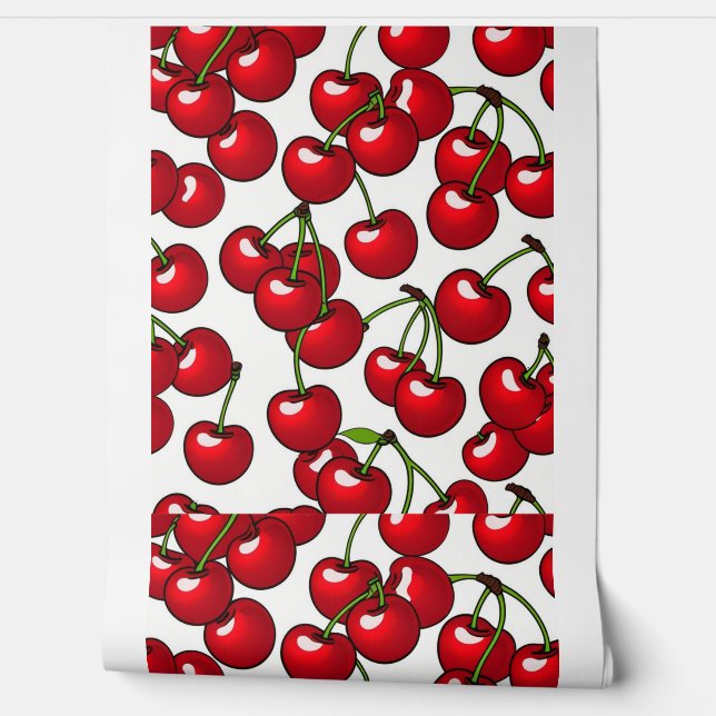 Cherry Wallpaper (Unrolling)