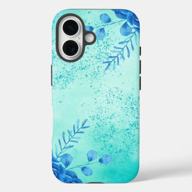 Cherry watercolor flowers |  Case-Mate iPhone case (Back)
