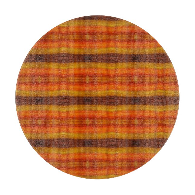 Cherry Wood Watercolor Art Cutting Board (Front)