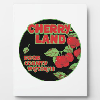 Cherryland Door County Wisconsin Plaque