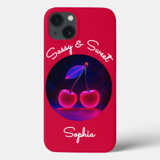 Cherrylicious Sassy – Sweet & Bold iPhone 13 Case