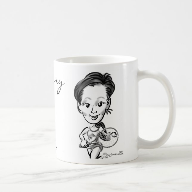 Cherry's Caricature Mug (Right)