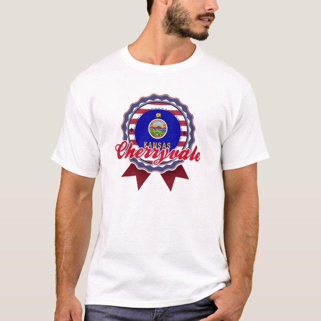 Cherryvale, KS T-Shirt (Front)