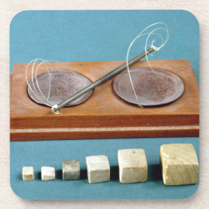 Chert weights and copper balance, Mohenjodaro, 230 Coaster