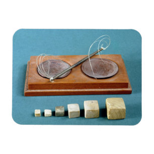 Chert weights and copper balance, Mohenjodaro, 230 Magnet