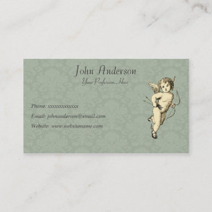 Cherub and Wallpaper Business Card