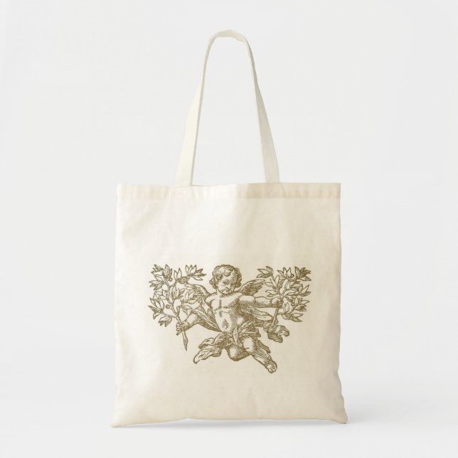 Cherub Angel Budget Tote Bag (Front)