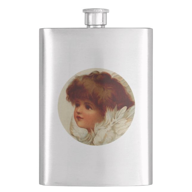 Cherub Angel Flask (Front)