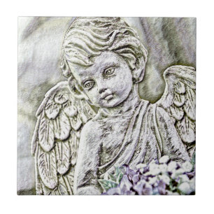 Cherub Angel Tile