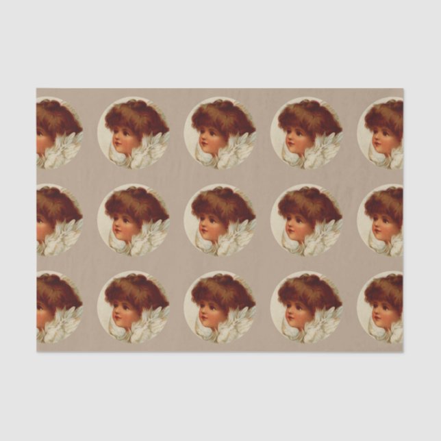 Cherub Angel Tissue Paper (Front)