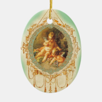 Cherub Angel Vintage French Design Ceramic Tree Decoration