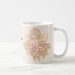 Cherub Angel wedding mug