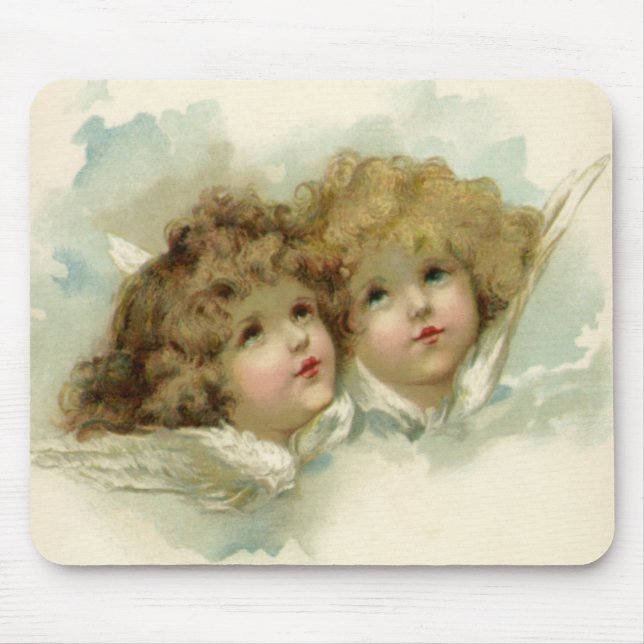 Cherub Angels Mouse Mat (Front)