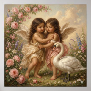 cherub art poster