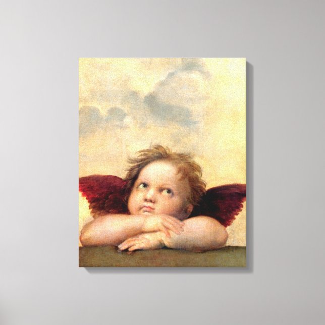 Cherub by Raphael Canvas Print (Front)