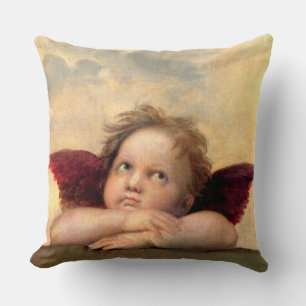 Cherub by Raphael Cushion