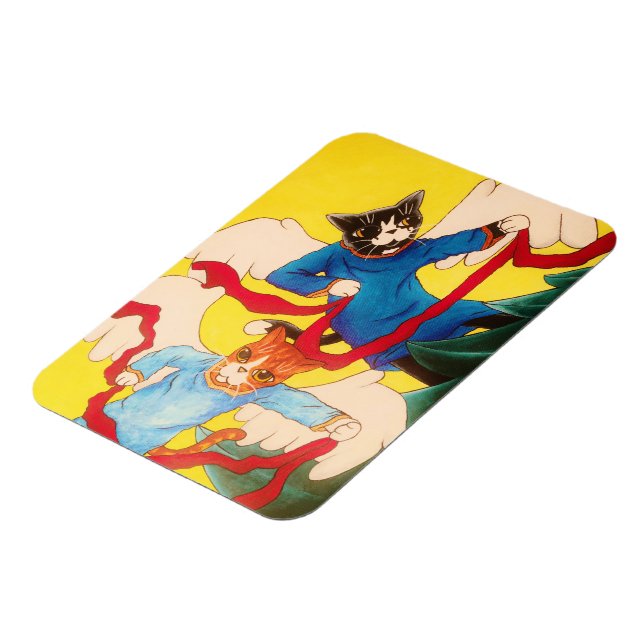 Cherub Cats Magnet (Left Side)