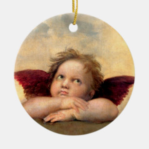 Cherub Ceramic Tree Decoration