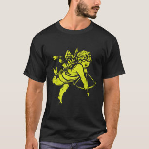 Cherub Cute Baby Angel Christian Church Cupid Glow T-Shirt
