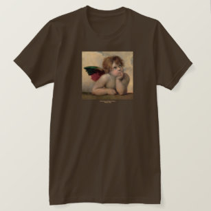 Cherub from Sistine Madonna by Raphael T-Shirt
