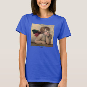 Cherub from Sistine Madonna, Raphael 1514 T-Shirt