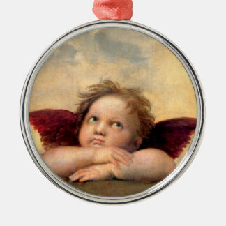 Cherub Metal Tree Decoration