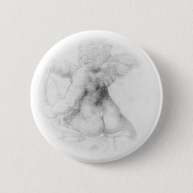Cherub - Pierre Jacques 6 Cm Round Badge (Front)