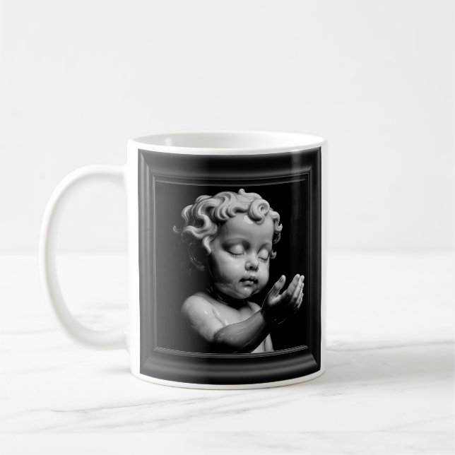 Cherub serenity coffee mug (Left)