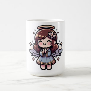 Cherubic Anime Angel - angelic, kawaii,  Coffee Mug