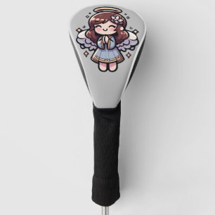 Cherubic Anime Angel - angelic, kawaii,  Golf Head Cover