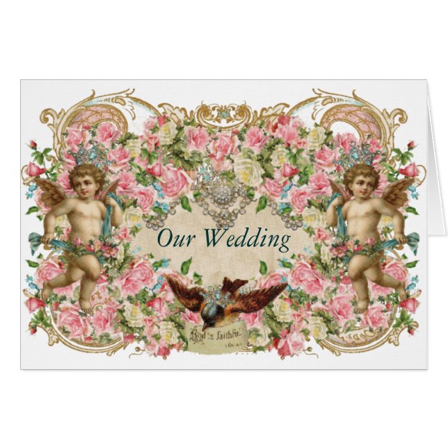 Cherubs & Bird (Front Horizontal)