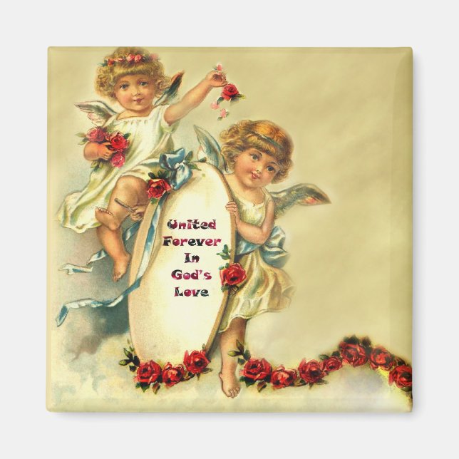 Cherubs God's Love Magnet (Front)