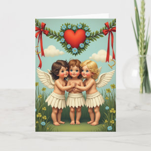 Cherubs Heartfelt Connection Card