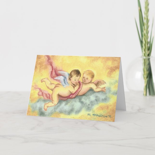 "Cherubs" Holiday Card (Front)
