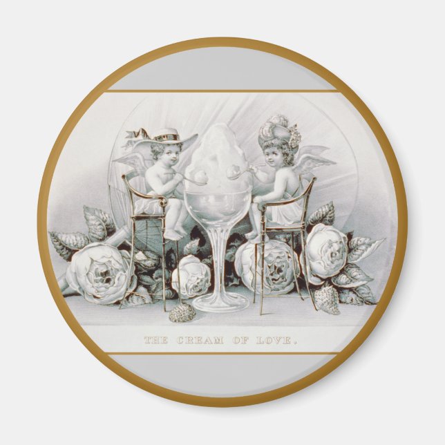 Cherubs & Ice Cream - Magnet #2 (Front)