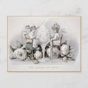 Cherubs & Ice Cream: Valentine - Postcard