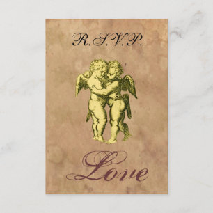 Cherubs Love R.S.V.P. Cards