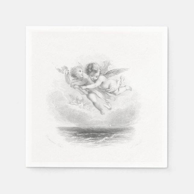 Cherubs Napkin (Front)