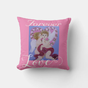 Cherubs Throw Pillow, Throw Pillow 16" x 16"